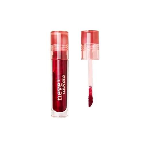 Neve Cosmetics tinta labbra ruby juice, leggera come acqua resistente come inchiostro | rubies for breakfast