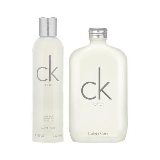 Calvin Klein ck one cofanetti eau de toilette 300 ml + doccia gel 250 ml unisex