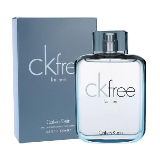 Calvin Klein ck free for men 100 ml eau de toilette per uomo
