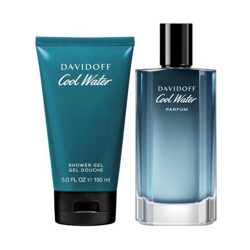 Davidoff cool water parfum cofanetti parfum 100 ml + doccia gel 150 ml per uomo
