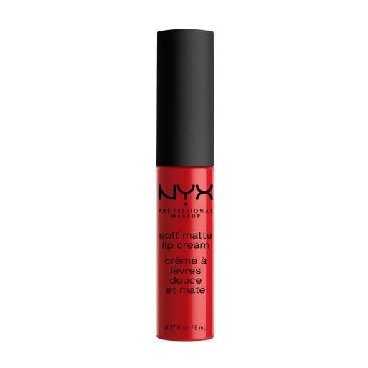 NYX Professional Makeup soft matte lip cream rossetto cremoso mat 8 ml tonalità 01 amsterdam