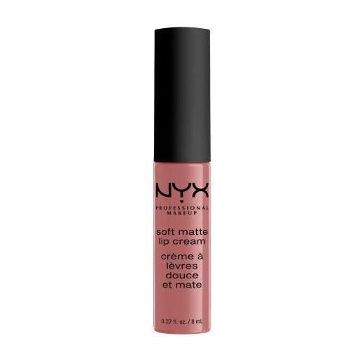 NYX Professional Makeup soft matte lip cream rossetto cremoso mat 8 ml tonalità toulouse