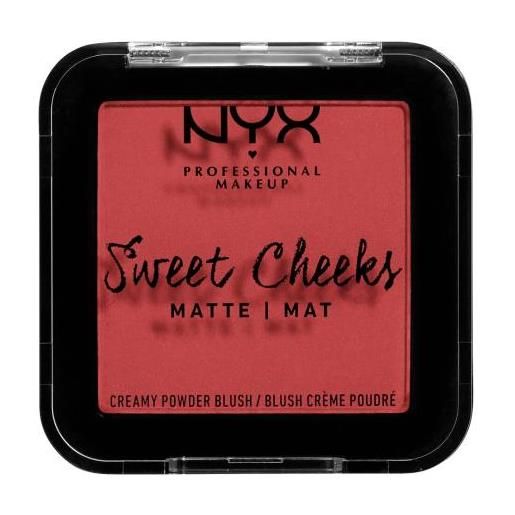 NYX Professional Makeup sweet cheeks matte blush cremoso mat 5 g tonalità citrine rose