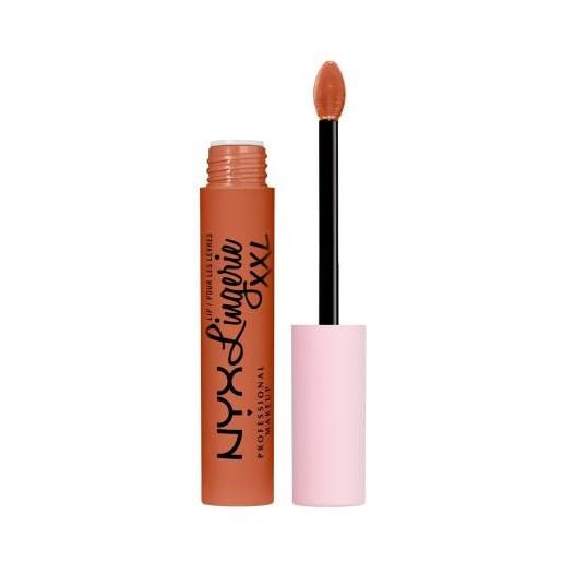 NYX Professional Makeup lip lingerie xxl rossetto liquido opaco a lunga durata 4 ml tonalità 26 gettin caliente