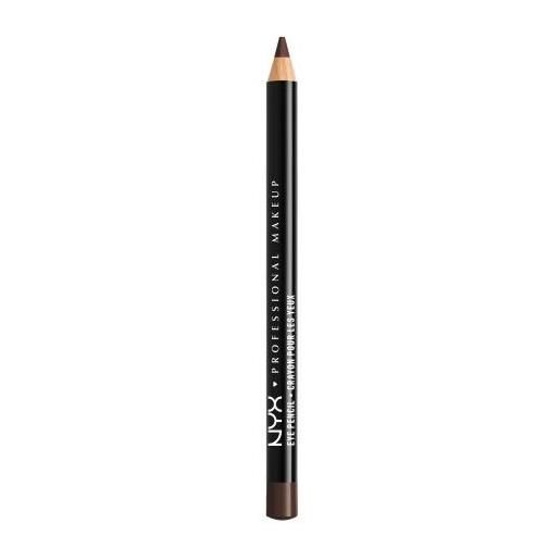 NYX Professional Makeup slim eye pencil eyeliner in crema 1 g tonalità 931 black brown