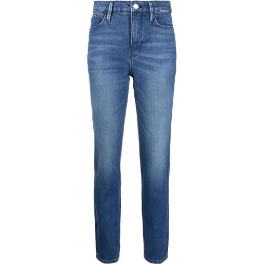 FRAME jeans crop le sylvie - blu