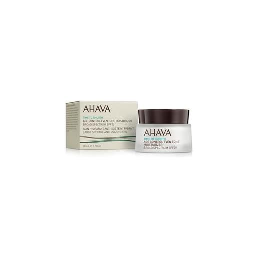 Ahava age control even tone moisturizer spf20 time to smooth 50ml