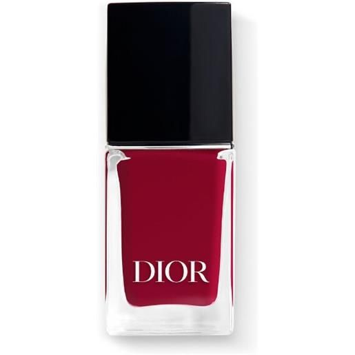 Dior smalto effetto gel e colore couture vernis 853 rouge trafalgar