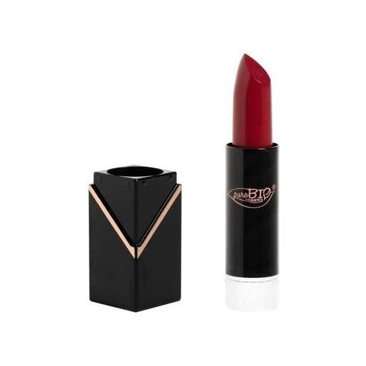 Purobio rossetto refill lipstick semi-matte rosso fragola