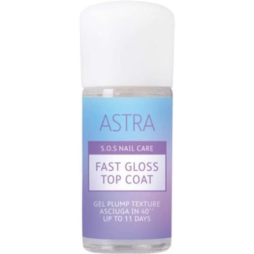 Astra top coat brillantezza s. O. S nail care fast gloss 12ml