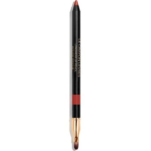 Chanel matita contorno labbra a lunga tenuta le crayon lèvres 180 rouge brique