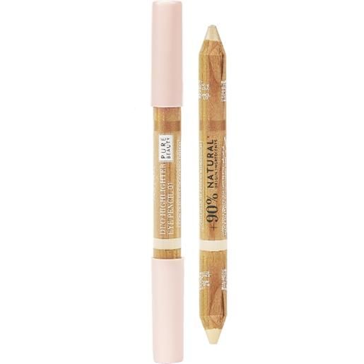 Astra duo highligther eye pencil pure beauty 1 lemon zest