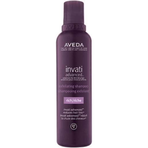 Aveda exfoliating shampoo rich invati advanced 200ml