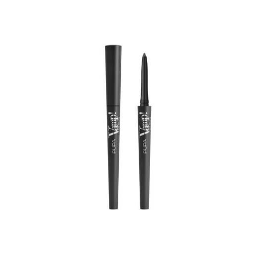 Pupa matita 2 in 1 eyeliner e kajal scorrevolezza assoluta waterproof vamp eye pencil 101 rockstar grey