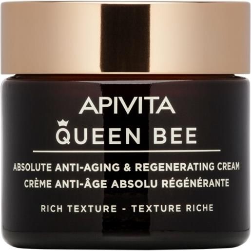 Apivita absolute anti-aging & regeneratig cream - textue ricca queen bee