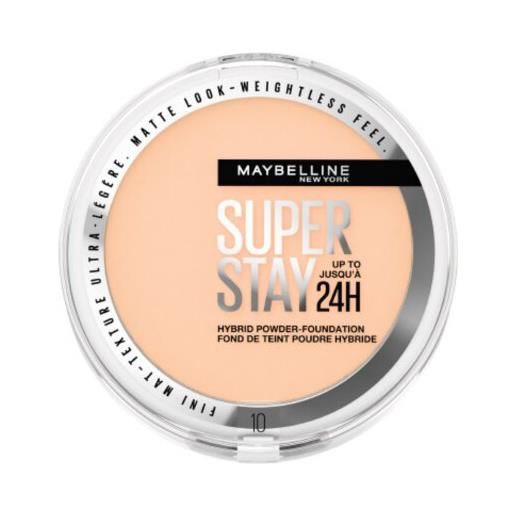Maybelline fondotinta in polvere superstay powder 10