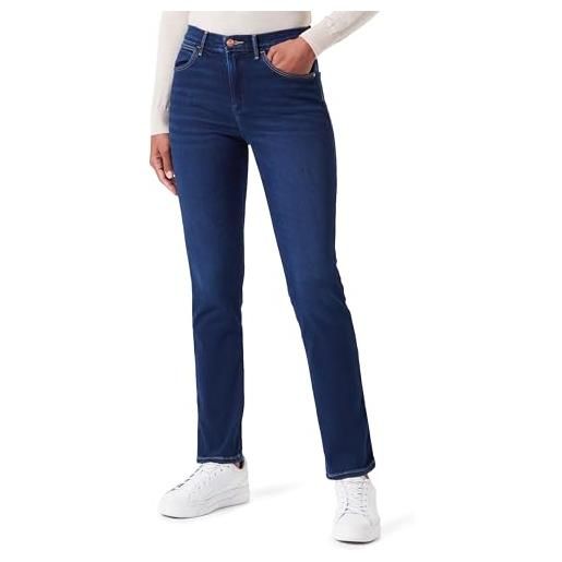 Wrangler slim jeans, night shade, 33 w/30 l da donna
