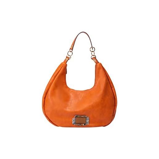 MAHISHA, borsa a tracolla donna, colore: arancione