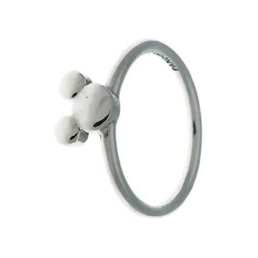 Pandora, disney, mickey mouse silhouette anello, taglia 48