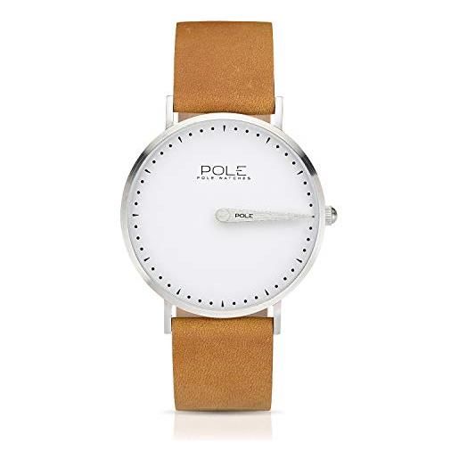 POLE watches orologio da polso analogico monolancetta di quarzo da uomo (royale)