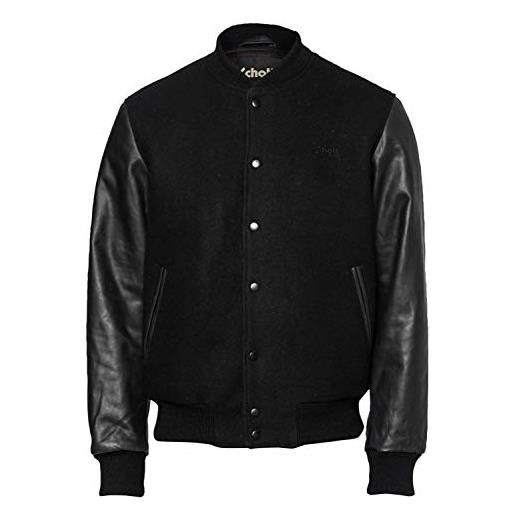 Schott NYC lcusa giacca di pelle, nero/nero, xxl uomo