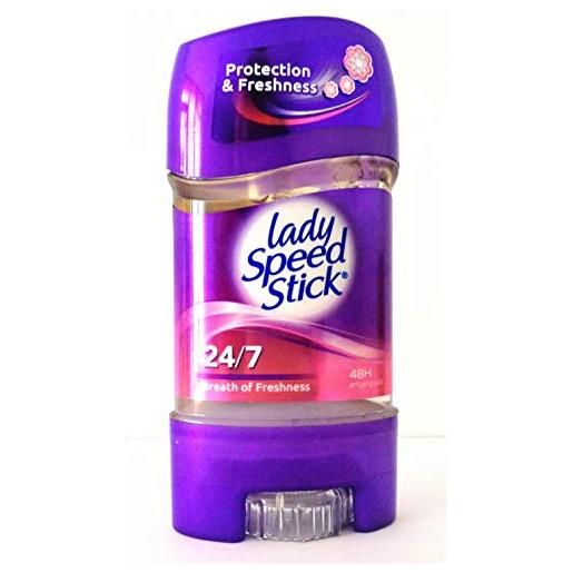 Lady Speed Stick pack of 3 Lady Speed Stick gel breath of freshness, 48h anti perspirant deodorante gel