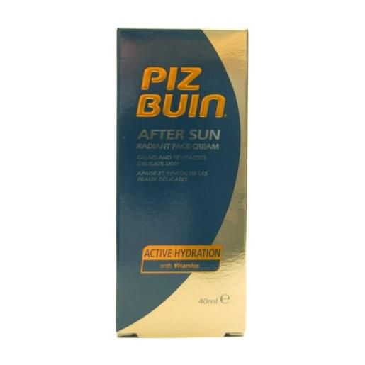 Piz Buin after sun radiant face cream, 40 ml