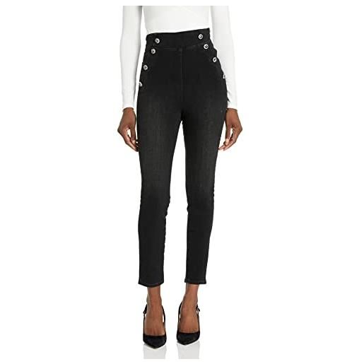Guess jeans jeans gwenny in denim nero