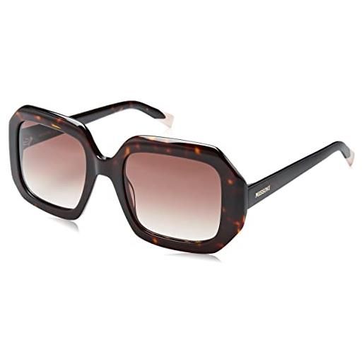 Missoni occhiali da sole mis 0113/s black/grey shaded 53/21/145 donna