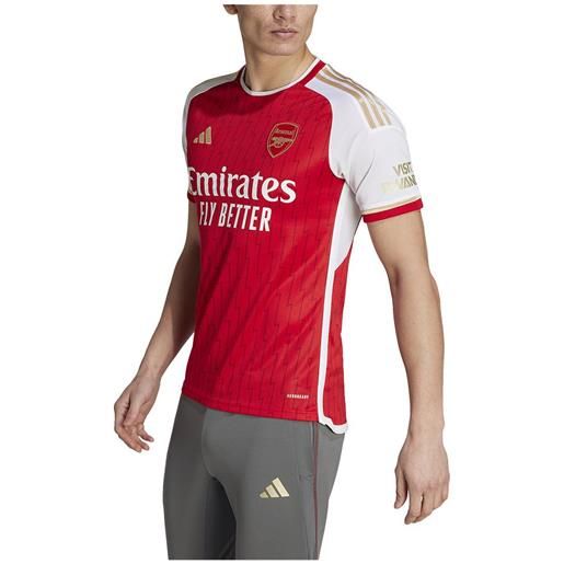Adidas arsenal fc 23/24 short sleeve t-shirt home rosso xs