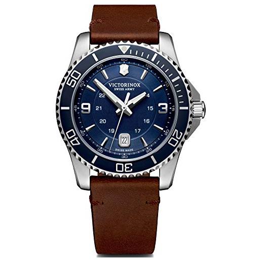 Victorinox uomo maverick - orologio in acciaio inossidabile al quarzo analogico fabbricato in svizzera 241863