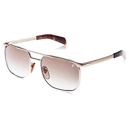 David Beckham dbe db 7048/s 06j/9k gold havana sunglasses unisex metall, standard, 56 occhiali, uomo