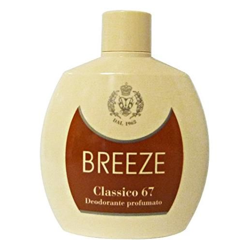 Breeze set 6 deodorante squeeze classico 67 100 ml. Cura del corpo