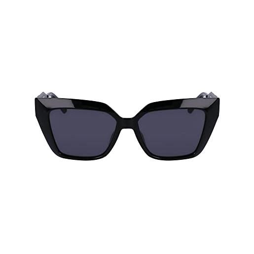 Calvin Klein Jeans ckj22639s occhiali, 001 black, taglia unica unisex-adulto