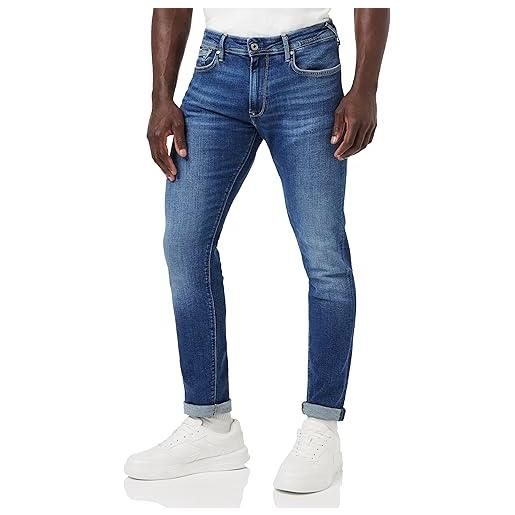 Pepe Jeans stanley, jeans uomo, blu (denim-wn9), 30w / 34l