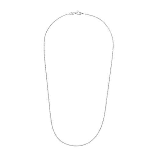 Amor collana in argento 925 unisex donna uomo, 42 cm, argento, in confezione regalo, 2017785