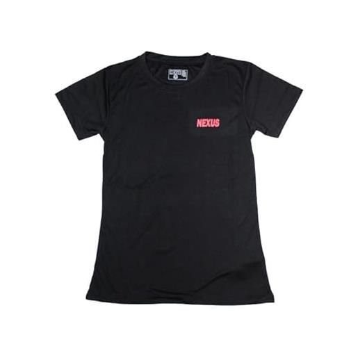 Nexus camiseta imagine mujer, t-shirt donne, nero, l