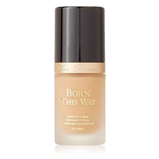 Too Faced born this way foundation (warm nude), warm nude