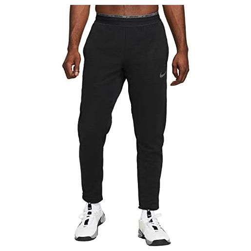 Nike npc pantaloni sportivi, black/black/iron grey, x-large uomo