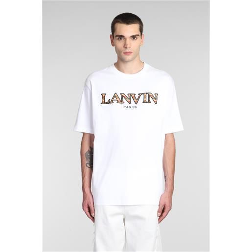 Lanvin t-shirt in cotone bianco