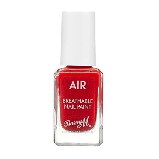 Barry M cosmetici air traspirante nail paint - scarlet