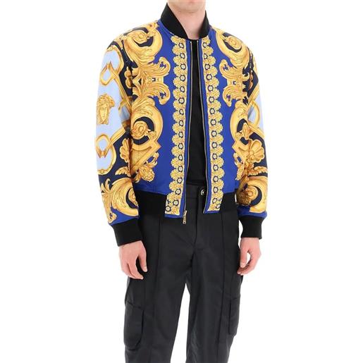 VERSACE giacca bomber reversibile versace