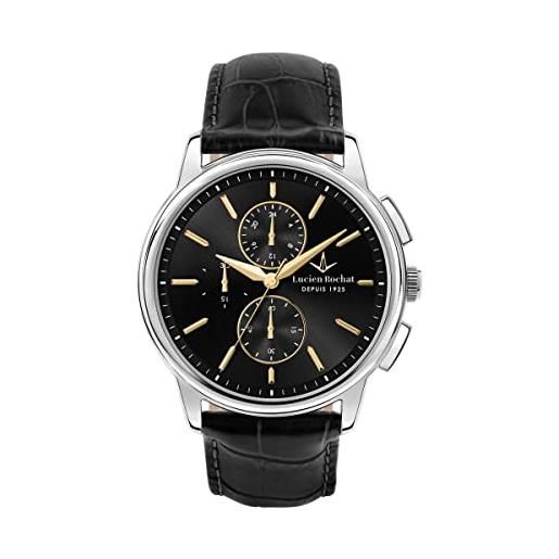 Lucien Rochat iconic orologio uomo, cronografo, analogico - 42mm