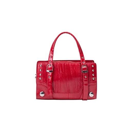nascita, borsetta donna, colore: rosso