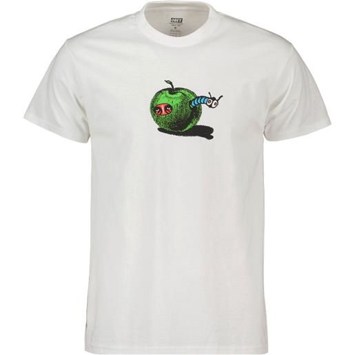 OBEY t shirt apple worm