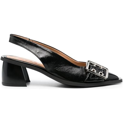 GANNI pumps con cinturino posteriore 50mm - nero