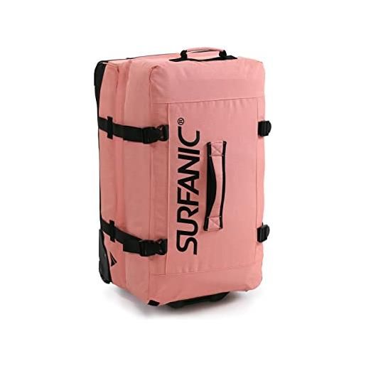 Surfanic maxim 2.0 - borsa a rullo da 100 l, colore: rosa polvere