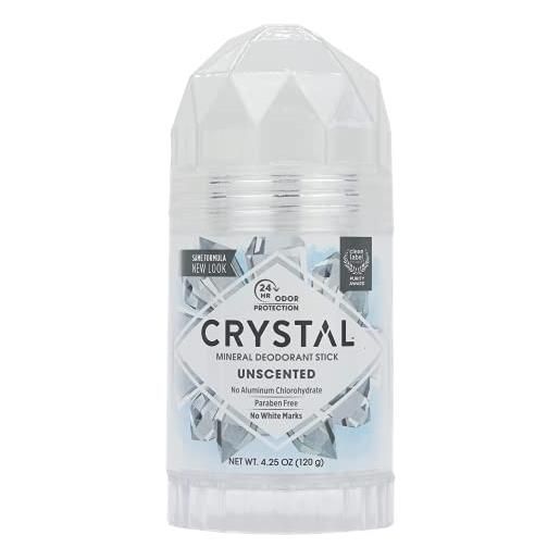 Crystal Essence crystal body, deodorante stick, inodore, flacone da 125 ml