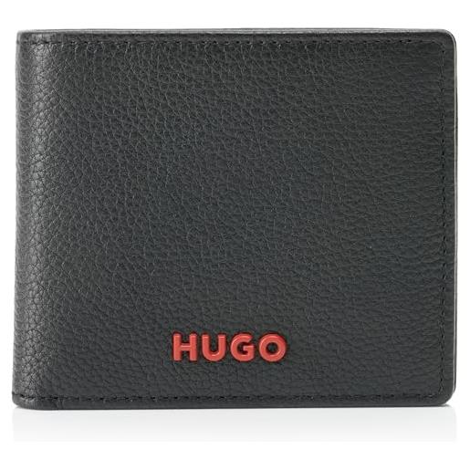 HUGO subway 3.0_4 cc coin uomo wallet, black1