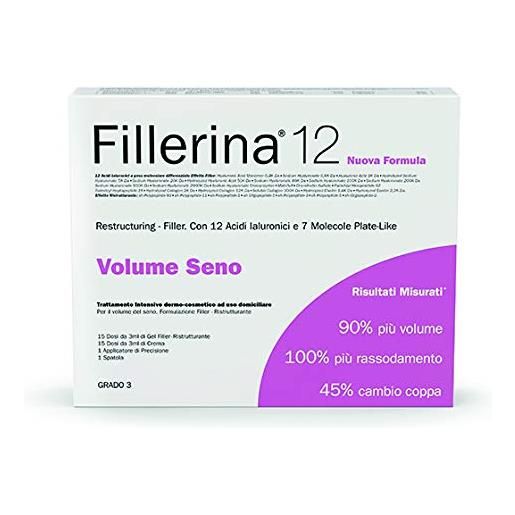 Fillerina labo fillerina 12 restructuring-filler volume seno trattamento intensivo riempitivo grado 3 2x50ml